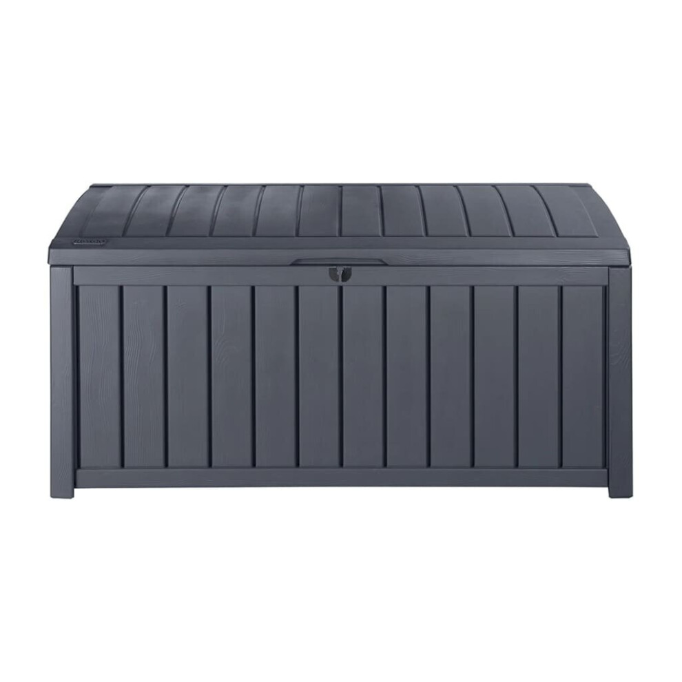 Keter Garden Storage Box Glenwood 390L Outdoor Entryway Trunk Chest Bench Box