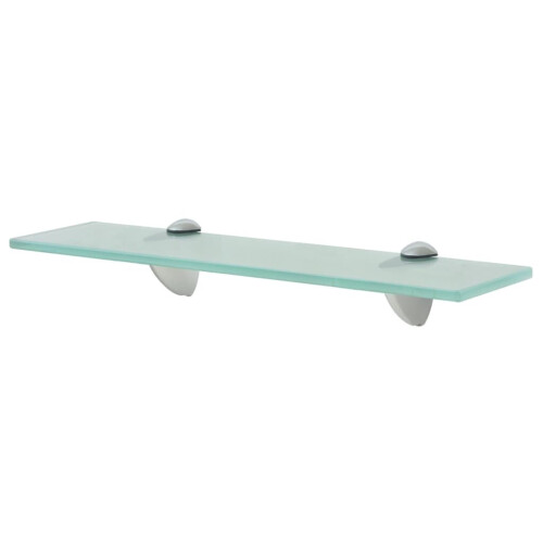 VidaXL vidaXL Wall Floating Shelf Panel Glass Sheet Plate Storage Room Shelving Display