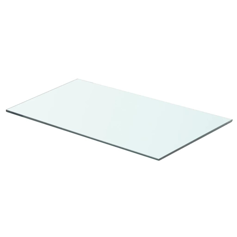 Vidaxl Shelf Panel Glass Clear 60X30cm Storage Plate Sheet Shelving Display