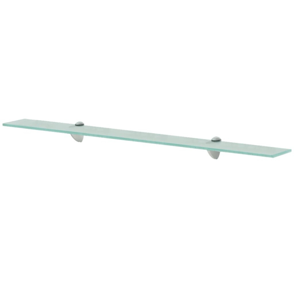 Vidaxl Wall Floating Shelf Panel Glass Sheet Plate Storage Room Shelving Display Blue