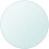 VidaXL vidaXL Table Top Tempered Glass Round 700mm Replacement Protector Cover Sturdy 1