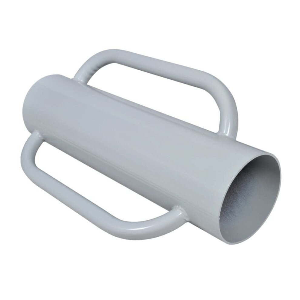 vidaXL Fence Post Driver With Handles Steel Fencing Barrier Accessory Part