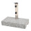 VidaXL vidaXL Parasol Base Granite Rectangular 25 kg Outdoor Umbrella Stand Holder 1