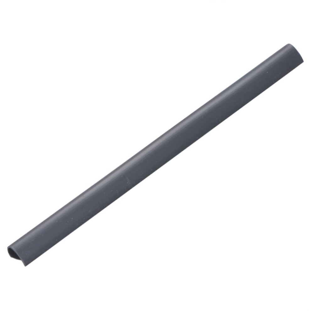 Vidaxl 100X Fence Strip Clips Pvc Anthracite Privacy Screen Fastening Tool 8718475722359