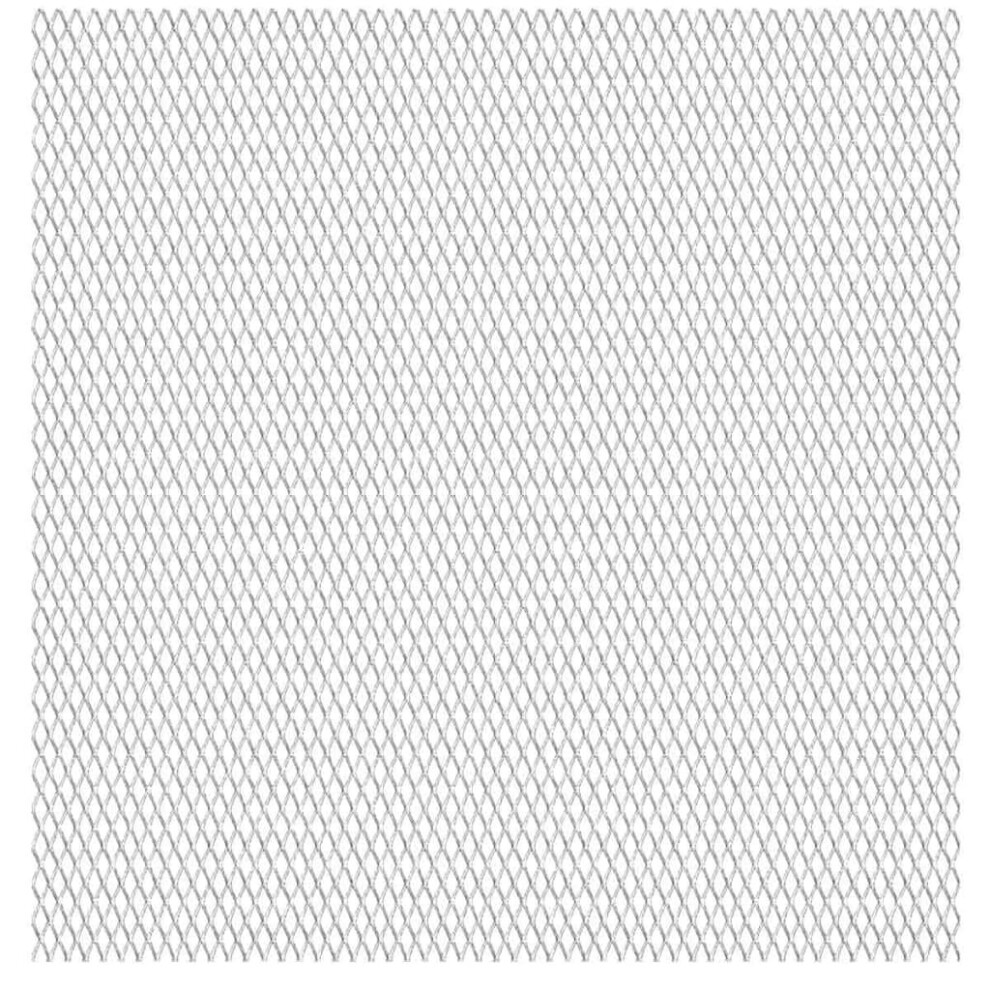 vidaXL Expanded Wire Mesh Panel 100x85cm 45x20x4mm Stainless Steel Garden