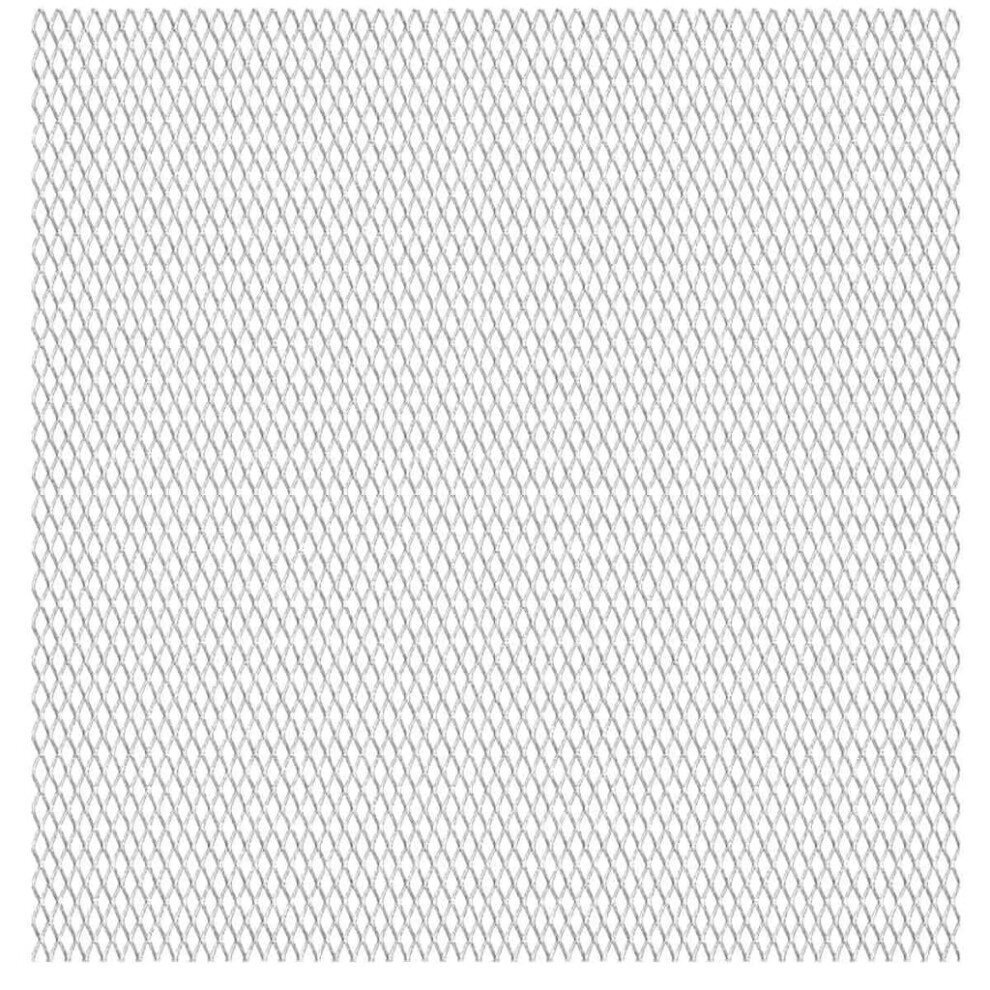 vidaXL Expanded Wire Mesh Panel 100x85cm 45x20x4mm Stainless Steel Garden