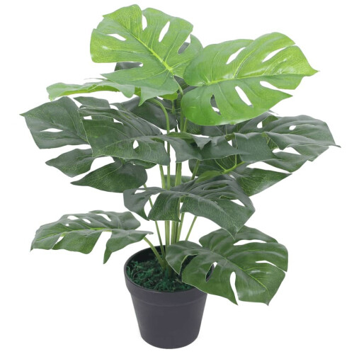 VidaXL vidaXL Künstliche Monstera-Pflanze mit Topf 45 cm Grün