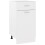 VidaXL vidaXL Kitchen Cabinet White Engineered Wood Kitchen Storage Shelf Organiser 1