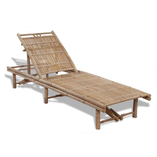 VidaXL vidaXL Sonnenliege Bambus