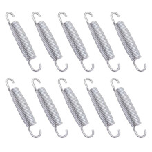vidaXL 10x Trampoline Spring Zinc-plated Iron Replacement Replacing Assembling