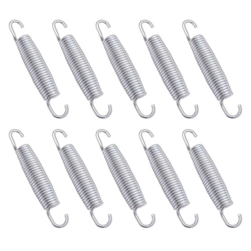 VidaXL vidaXL 10x Trampoline Spring Zinc-plated Iron Replacement Replacing Assembling