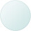 VidaXL vidaXL Table Top Tempered Glass Round 600mm Replacement Protector Cover Sturdy 1