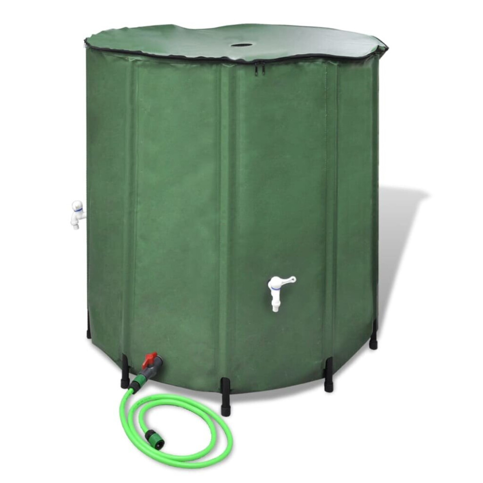 Collapsible Rain Water Tank Collecting Tank 750 L Storage with Garden Hose