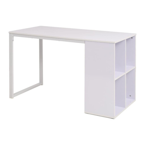 VidaXL vidaXL Writing Desk White Home Office Computer Study Work Table Furniture