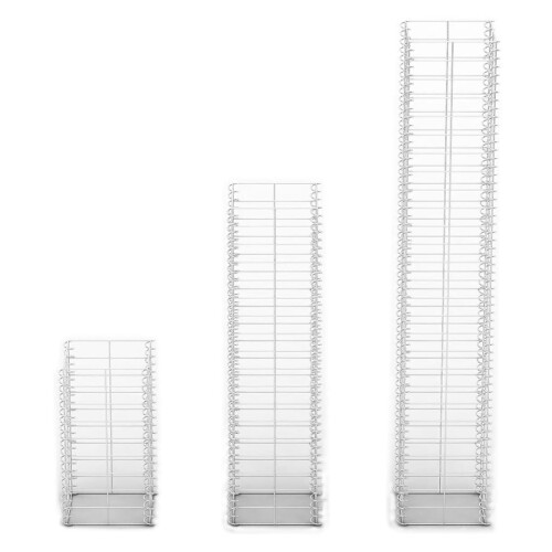 VidaXL vidaXL Gabionen-Set 3-tlg. Verzinkter Draht 2