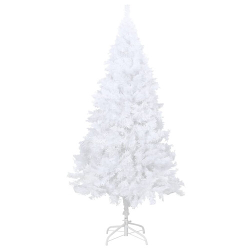 VidaXL vidaXL Artificial Christmas Tree with Thick Branches White 180cm PVC Decor 1