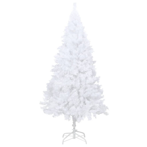 VidaXL vidaXL Artificial Christmas Tree with Thick Branches White 150cm PVC Decor 2