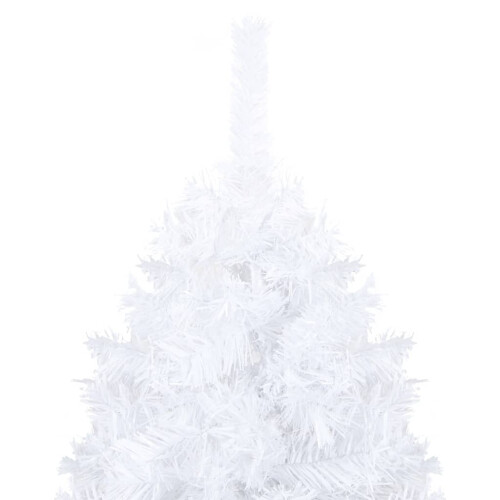 VidaXL vidaXL Artificial Christmas Tree with Thick Branches White 210cm PVC Decor 2