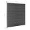 VidaXL vidaXL Zaunelement WPC 175x186 cm Schwarz 2