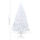VidaXL vidaXL Artificial Christmas Tree with Thick Branches White 210cm PVC Decor 4