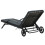 VidaXL vidaXL Sonnenliegen mit Tisch Poly Rattan Anthrazit 6