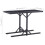 VidaXL vidaXL Gartentisch Schwarz 1105372 cm Glas und Poly Rattan 9
