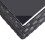 VidaXL vidaXL Gartentisch Schwarz 1105372 cm Glas und Poly Rattan 10