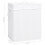 VidaXL vidaXL Bamboo Laundry Basket White 100L Washing Clothes Hamper Storage Bin 15