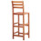 VidaXL vidaXL 4x Solid Acacia Wood Bar Chairs with Backrest Garden Counter Stool 5