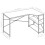 VidaXL vidaXL Computer Desk White L-shaped Office PC Writing Table Work Corner Desk 8