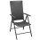 VidaXL vidaXL 2x Stackable Garden Chairs Poly Rattan Black Folding Outdoor Terrace 2