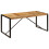 VidaXL vidaXL Solid Rough Mango Wood Dining Table 180cm Unique Home Kitchen Furniture 14
