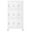 VidaXL vidaXL Storage Filing Locker Cabinet with 9 Compartments Steel Grey Furniture 2