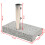 VidaXL vidaXL Parasol Base Granite Rectangular 25 kg Outdoor Umbrella Stand Holder 4