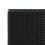 VidaXL vidaXL 3x Side Table with Glass Top Black Poly Rattan Accent Sofa End Stand 5
