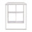 VidaXL vidaXL Writing Desk White Home Office Computer Study Work Table Furniture 5