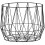VidaXL vidaXL 2x Coffee Table Black Couch Table Storage Basket Side Stand Tea Unit 5