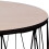 VidaXL vidaXL 2x Coffee Table Black Couch Table Storage Basket Side Stand Tea Unit 7