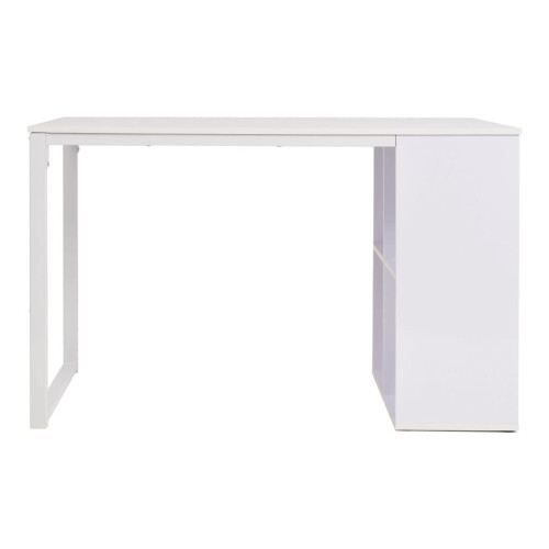 VidaXL vidaXL Writing Desk White Home Office Computer Study Work Table Furniture 1