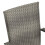VidaXL vidaXL Gartenstühle Stapelbar 2 Stk. Grau Poly Rattan 7