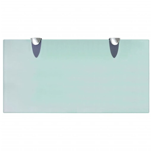 VidaXL vidaXL Wall Floating Shelf Panel Glass Sheet Plate Storage Room Shelving Display 2