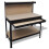 VidaXL vidaXL Workbench with Pegboard and Drawer Station Garage Tool Storage Shelf 2