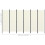 VidaXL vidaXL 6-Panel Room Divider Wall Partition Screen Room Separator White 300cm 11