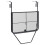 VidaXL vidaXL Balkontisch Schwarz 60x40 cm Stahl 6