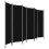 VidaXL vidaXL 6-Panel Room Divider Black 300x180 cm Wall Partition Screen Separator 4