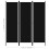 VidaXL vidaXL 3-Panel Room Divider Black 150x180 cm Wall Partition Screen Separator 4