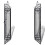 VidaXL vidaXL Zierendes Gartentor Schmiedeeisen 12220,5134 cm 7