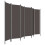 VidaXL vidaXL 6-Panel Room Divider Anthracite 300x180 cm Partition Screen Separator 4