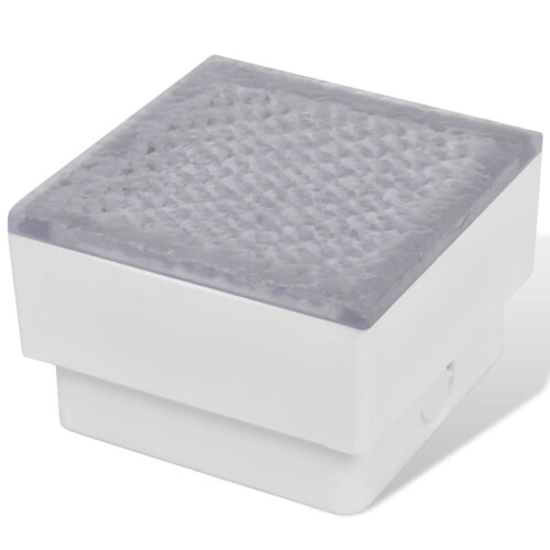 VidaXL 2 x LED Boden-Einbauleuchte 100 x 100 x 68 mm 2