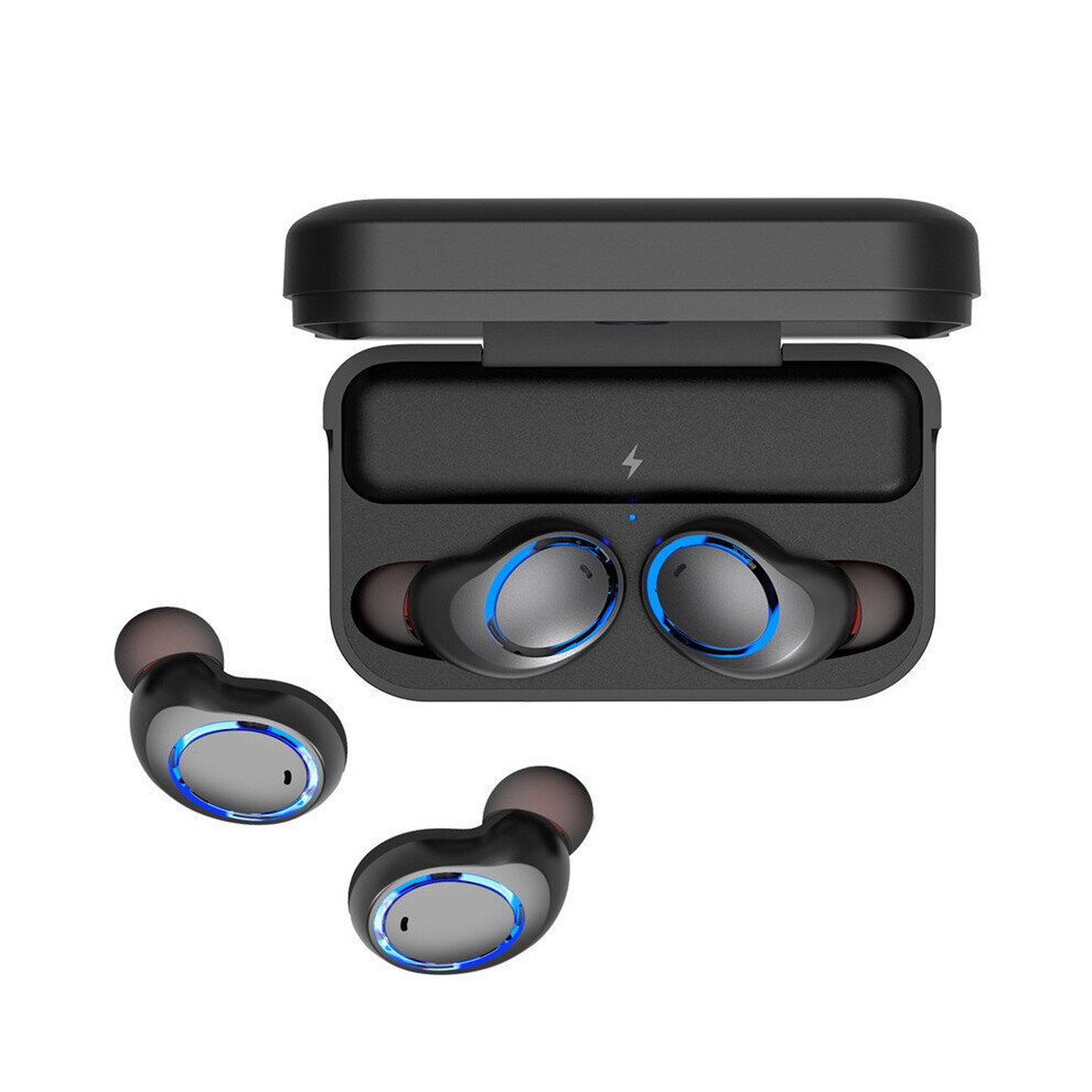 [True Wireless] Awei T3 Dual Bluetooth Earphone Stereo Ipx4 Waterproof Headphone With Charging Box 710954517690